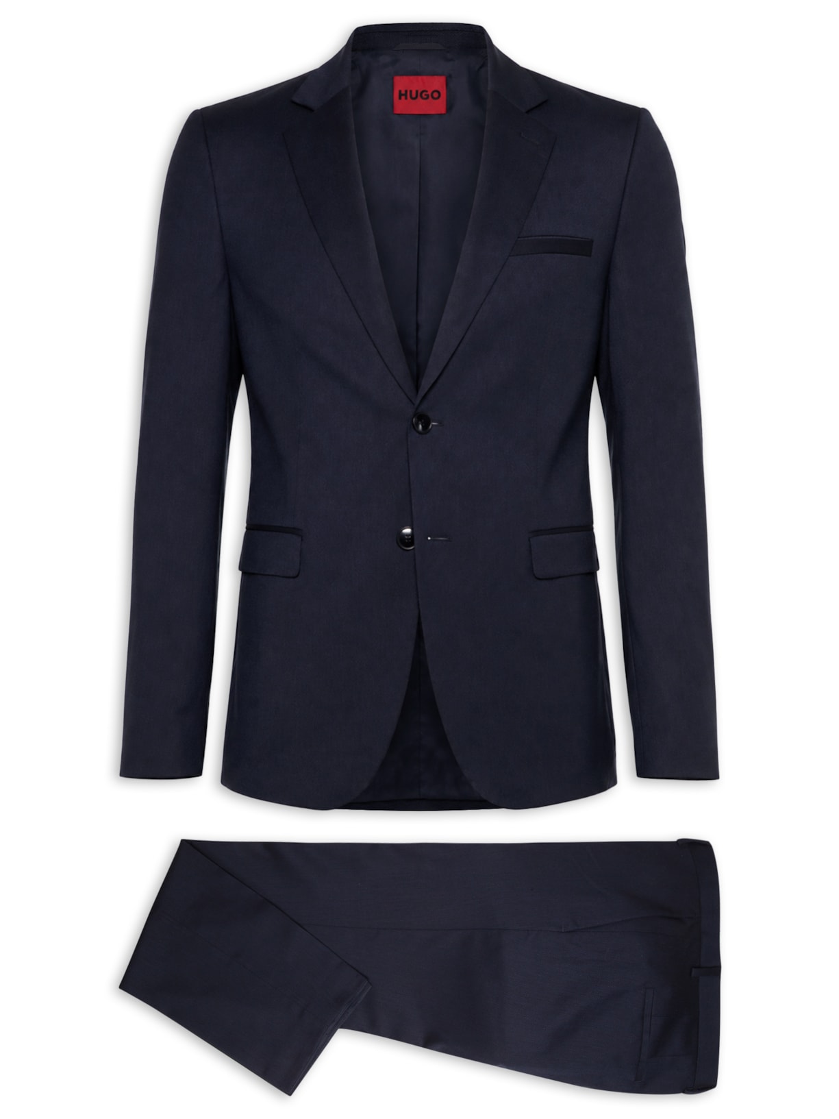 Costume Slim Masculino Arti-Hesten253X Azul Hugo