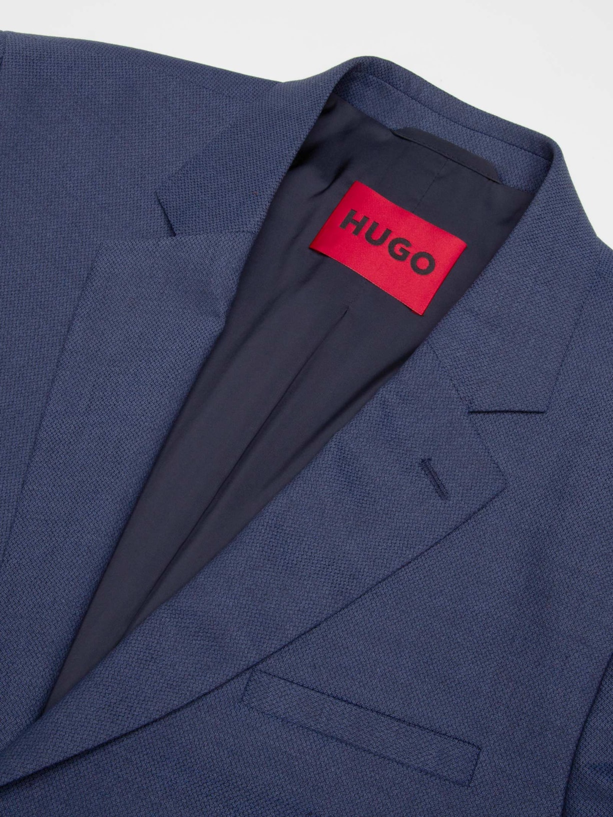 Costume Slim Masculino Arti-Hesten253X Azul Hugo