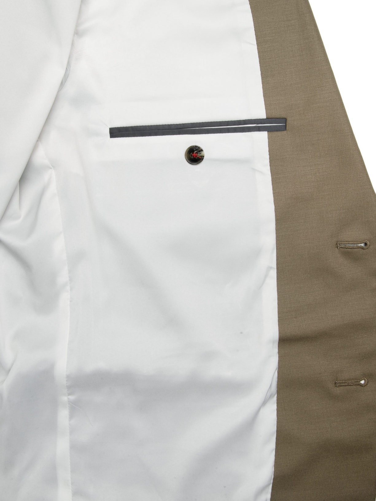 Costume Slim Masculino Arti-Hesten253X Bege Hugo