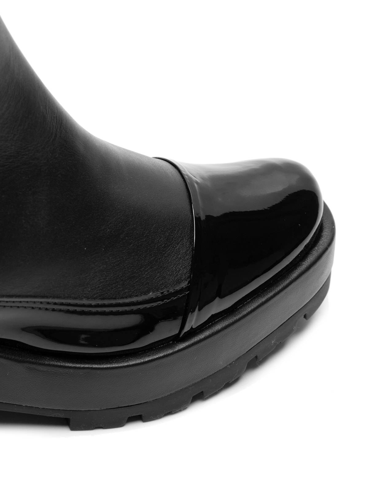 Coturno Feminino Fuji Preto Paula Torres