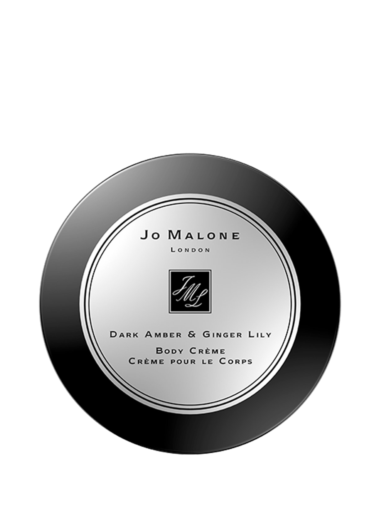 Creme Corporal Dark Amber & Ginger Lily 175ml - Jo Malone London - Preto