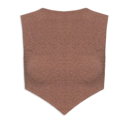 Cropped Atenas - Marrom