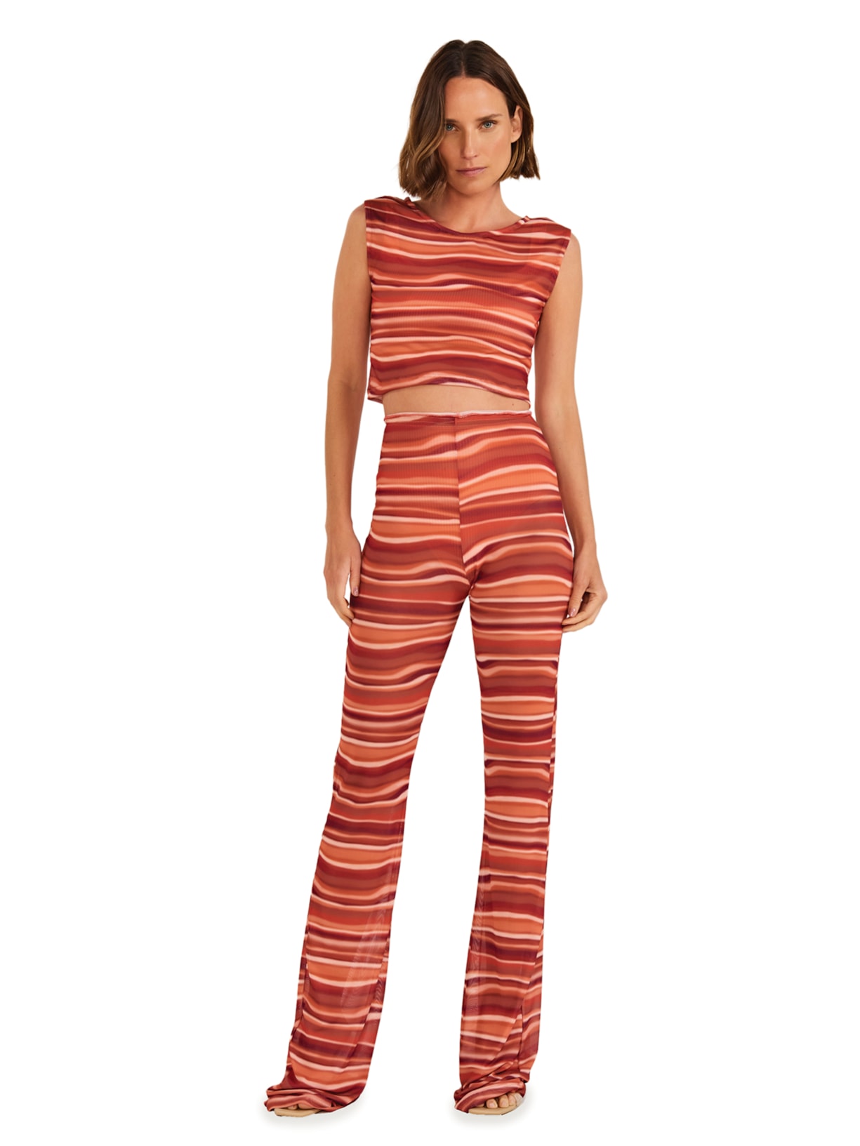 Cropped Feminino Noa Laranja Triya