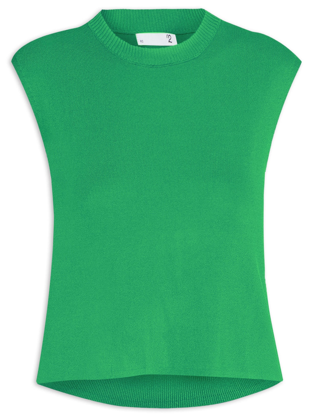 Cropped Feminino Tricot - Verde