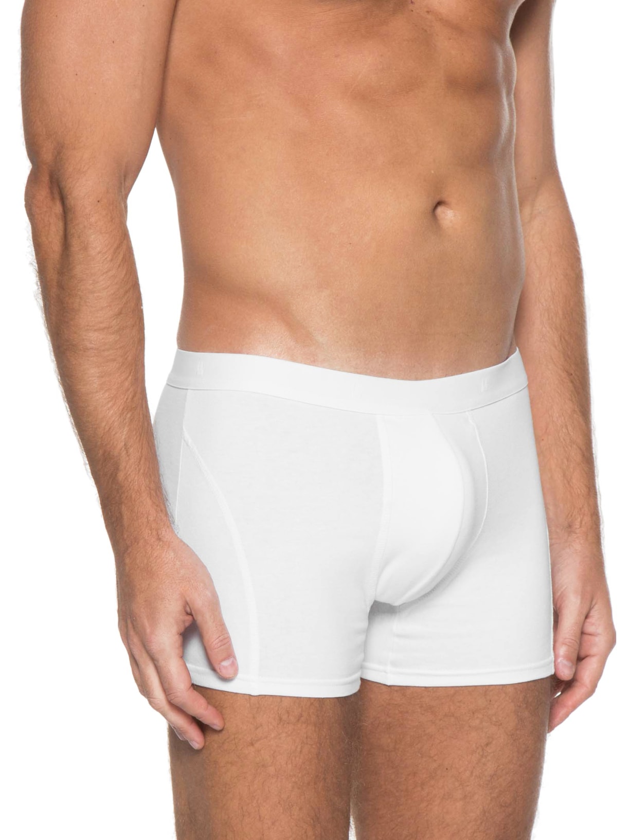 Cueca Algodão Boxer Branco Foxton