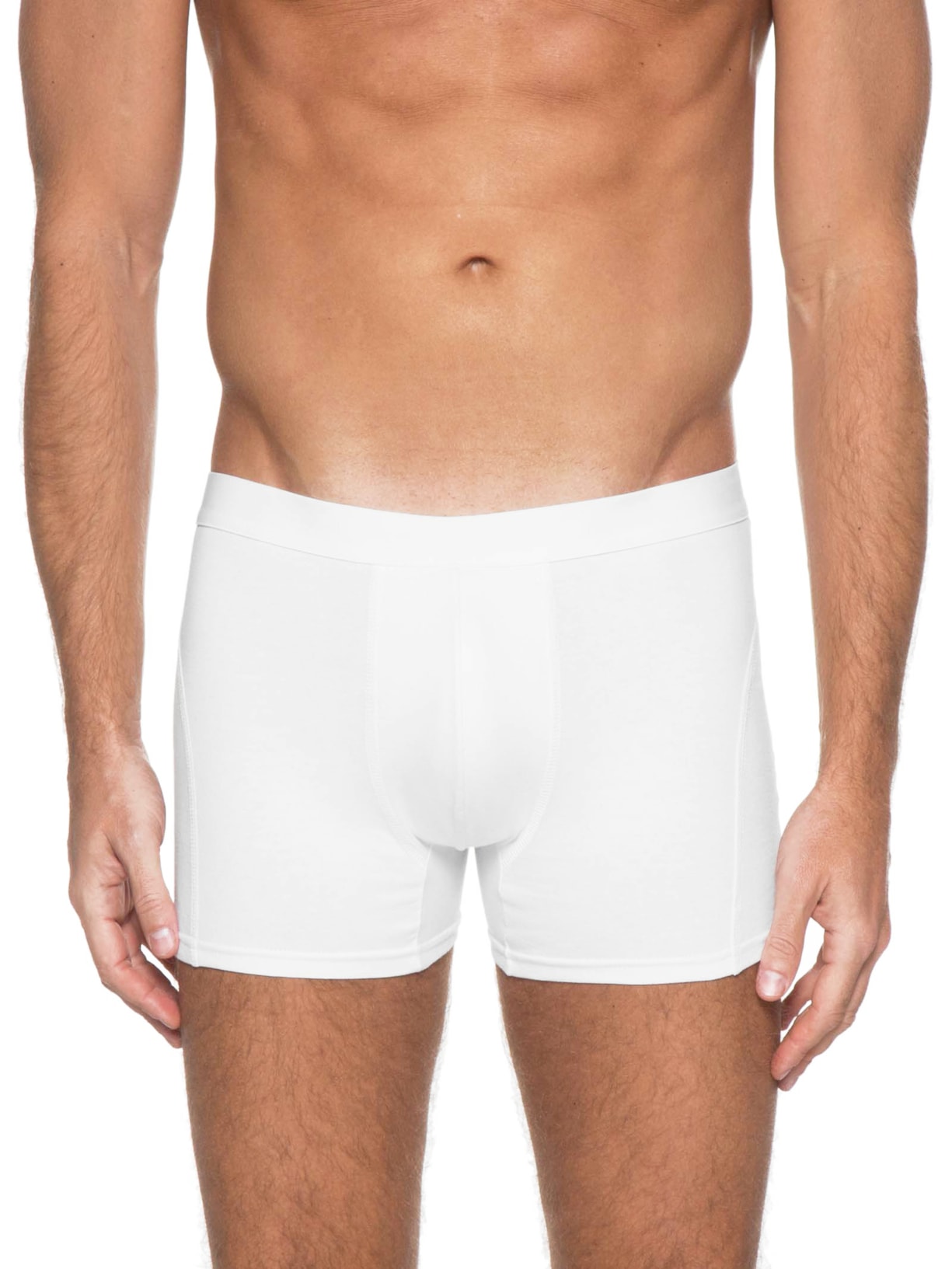 Cueca Algodão Boxer Branco Foxton