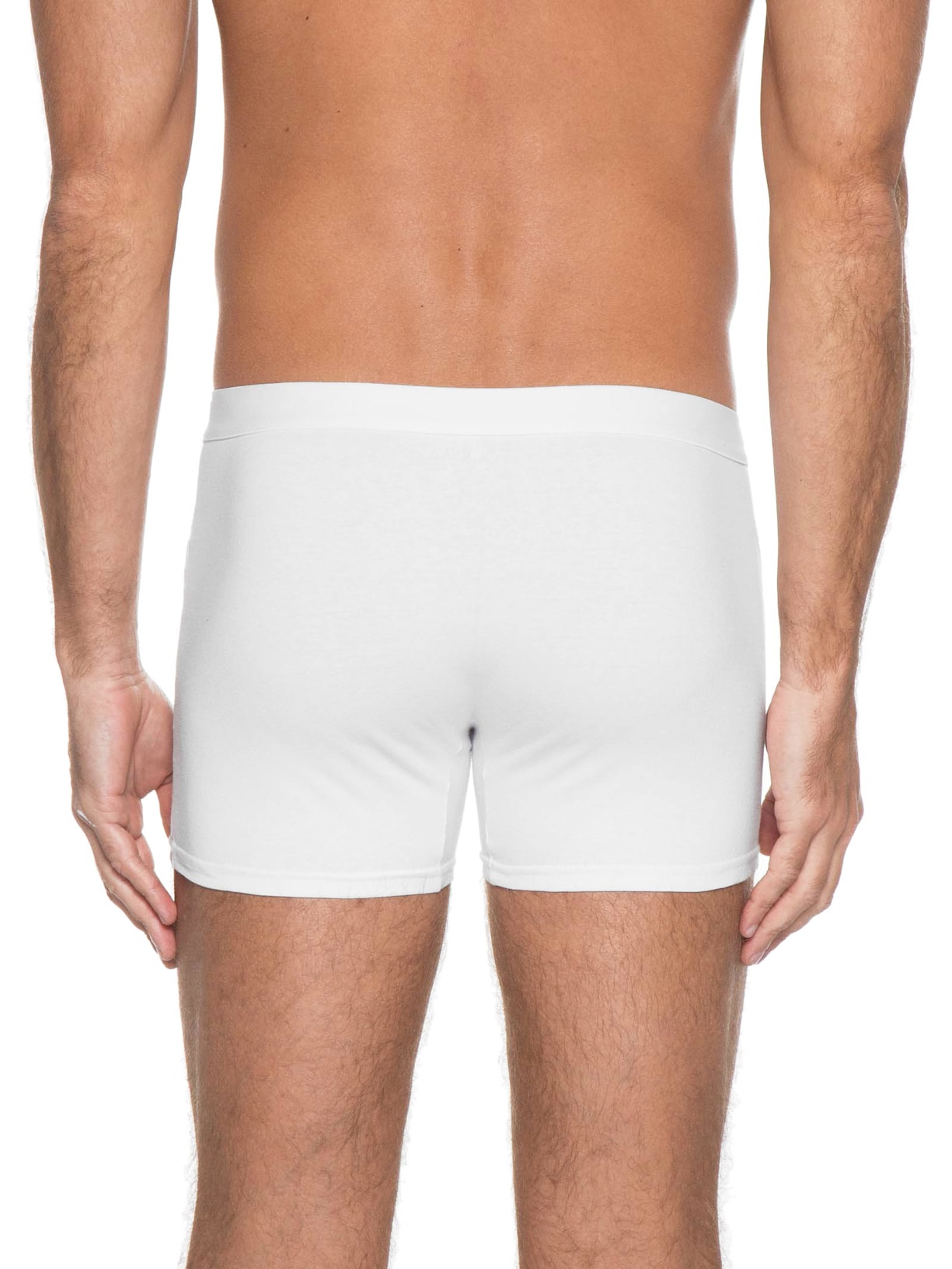 Cueca Algodão Boxer Branco Foxton