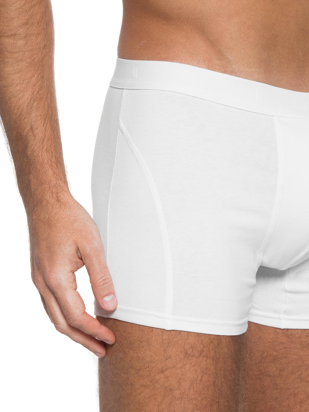 Cueca Algodão Boxer Branco Foxton