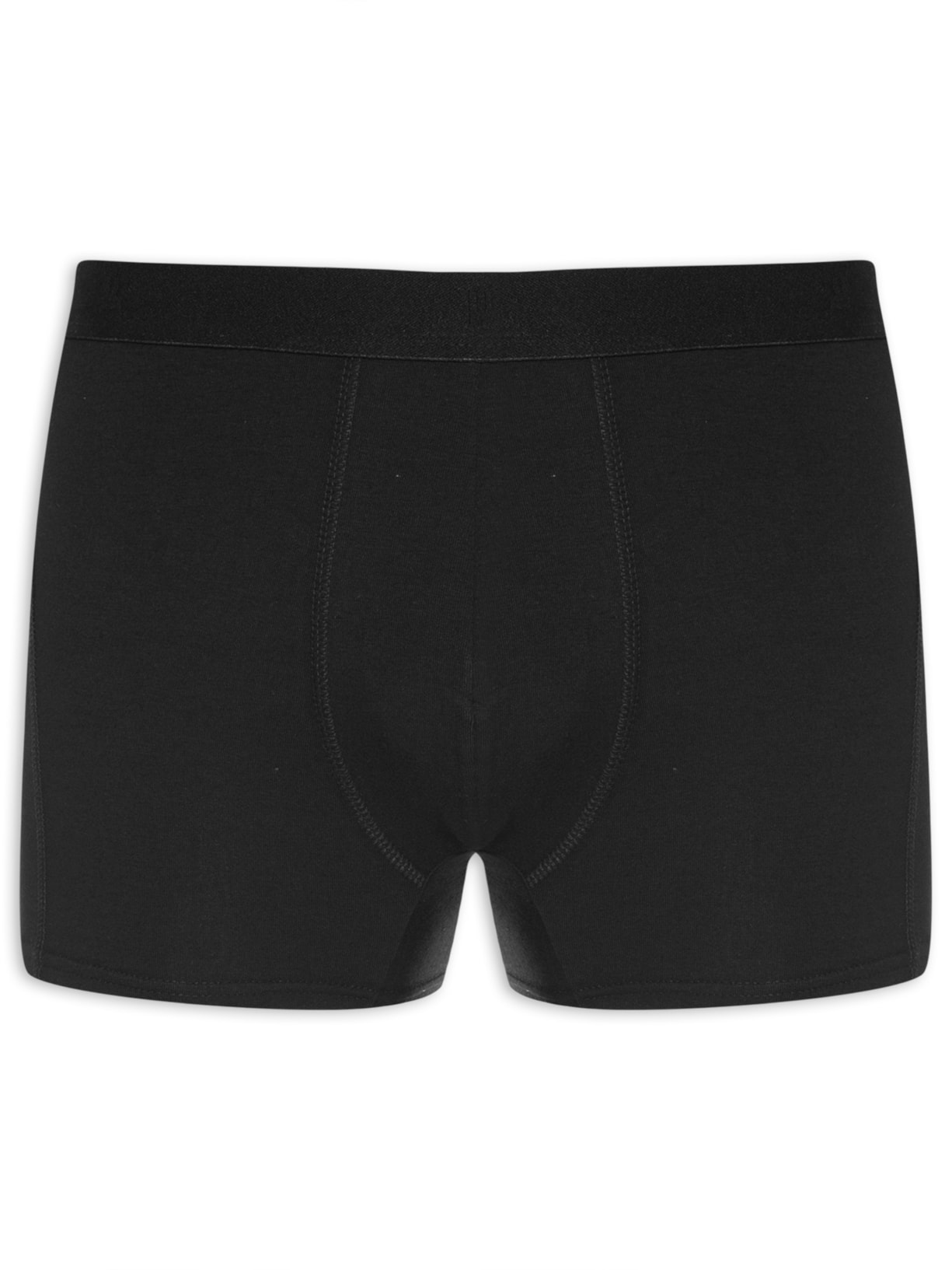 Cueca Algodão Boxer - Preto