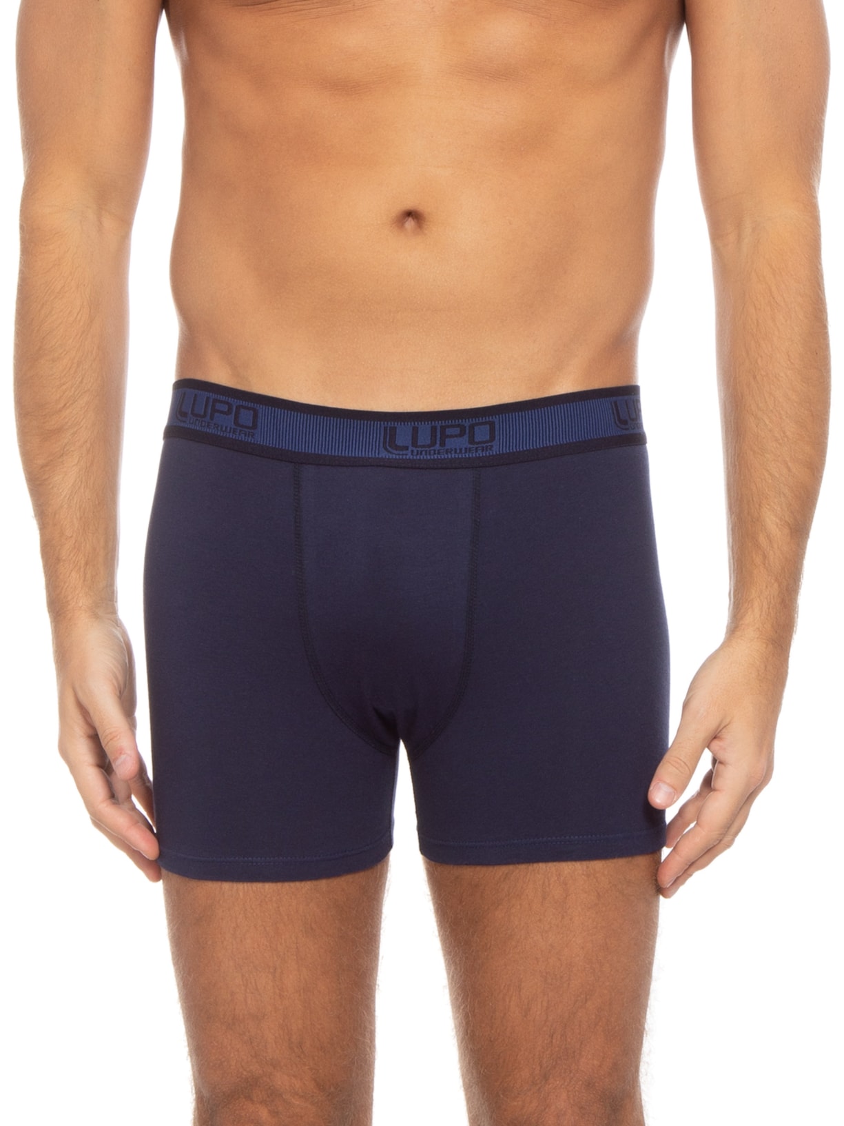 Cueca Am Boxer Azul Lupo