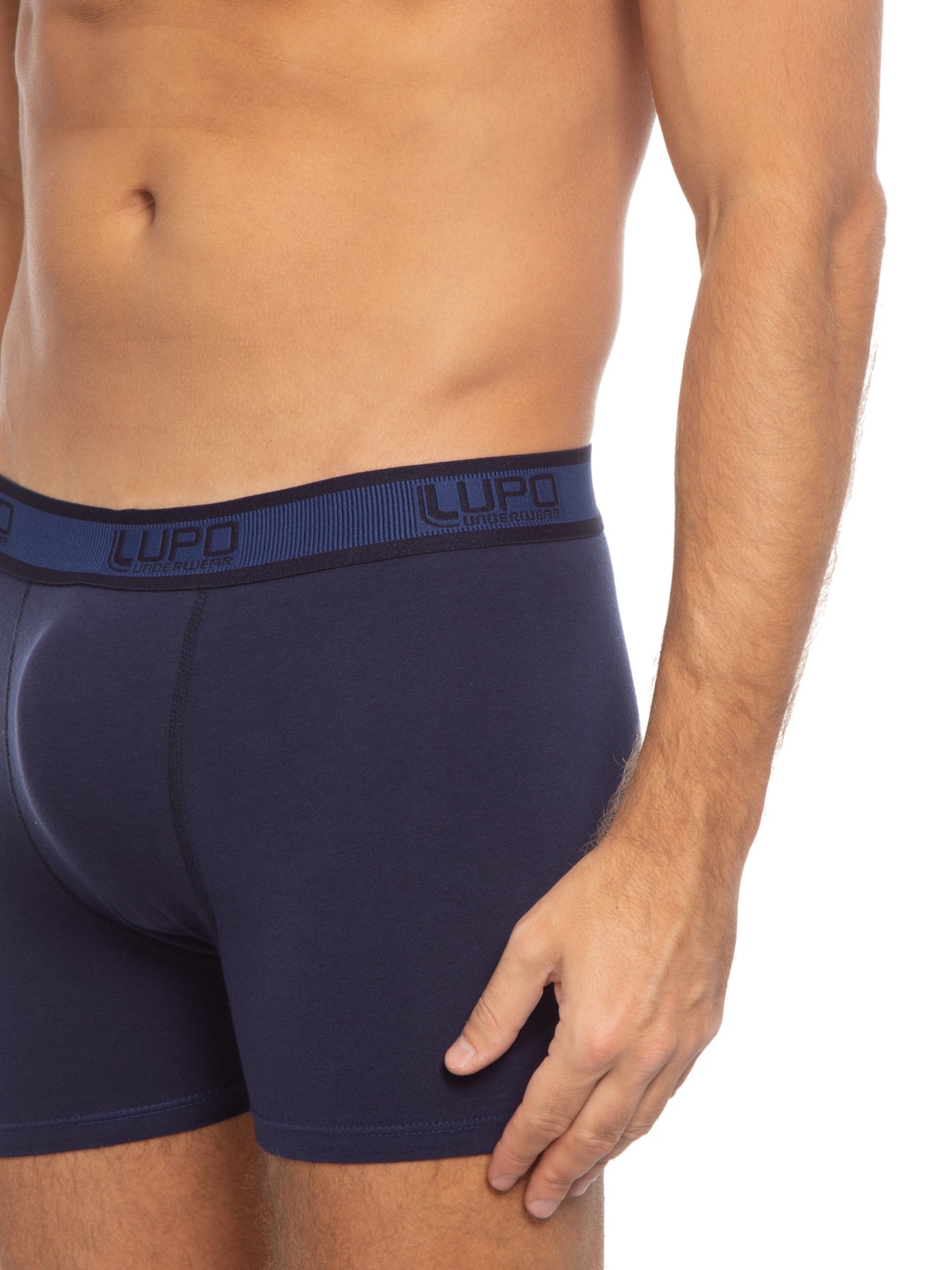 Cueca Am Boxer Azul Lupo