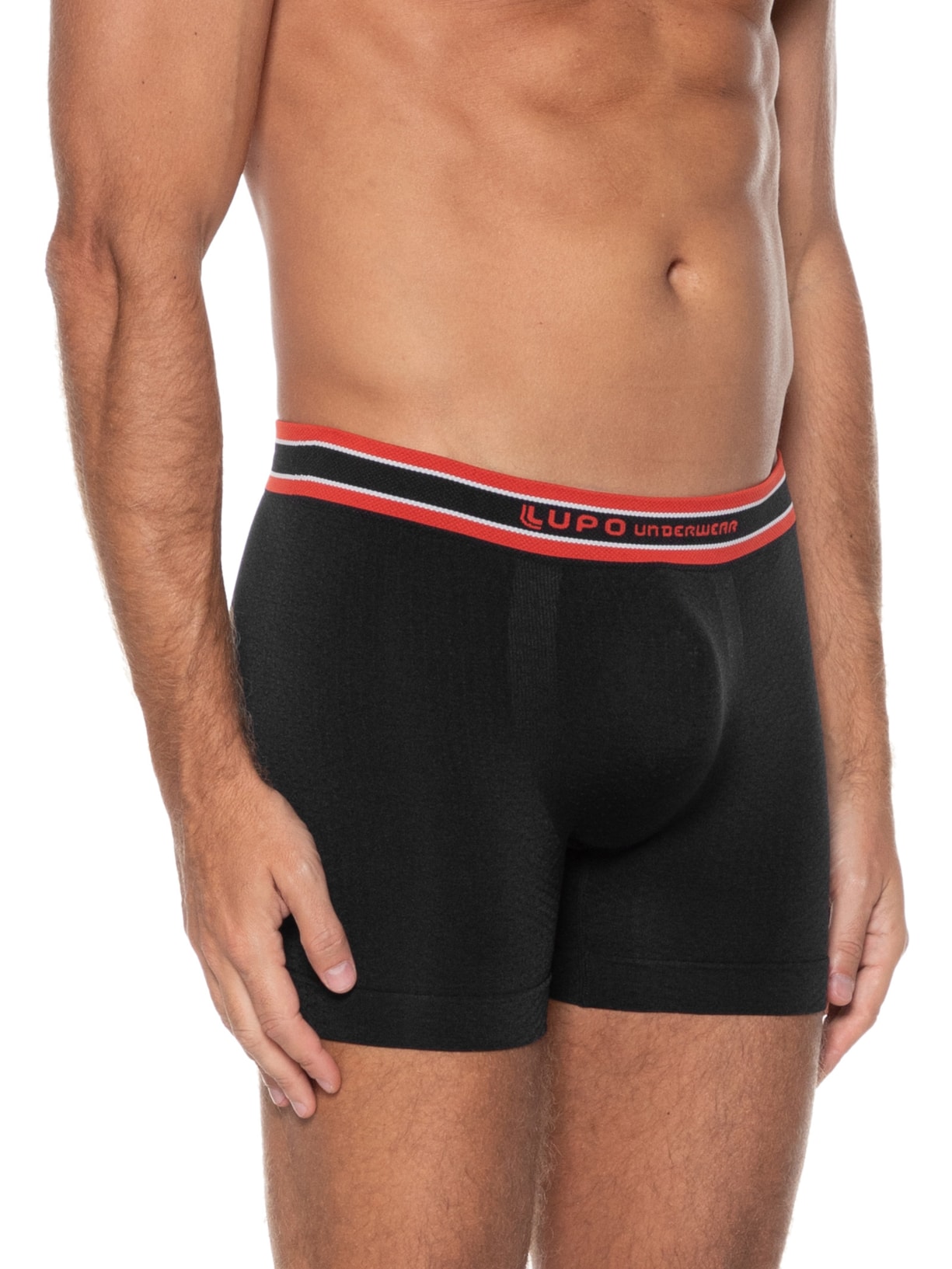 Cueca Am Boxer Preto Lupo