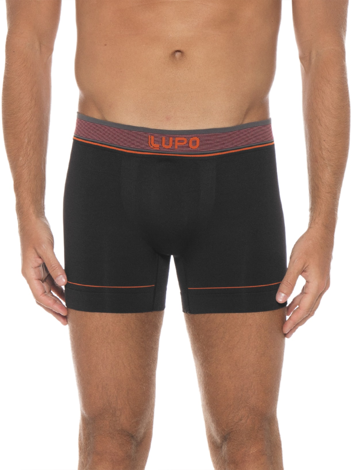 Cueca Am Boxer Preto Lupo