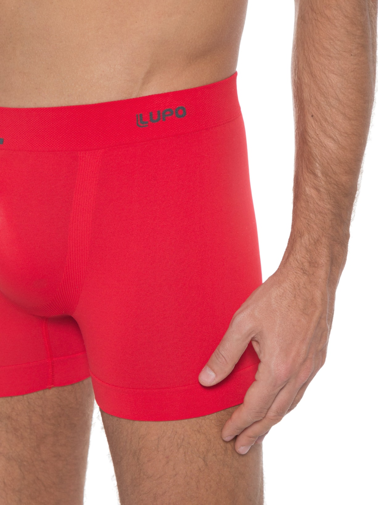 Cueca Am Boxer Vermelho Lupo