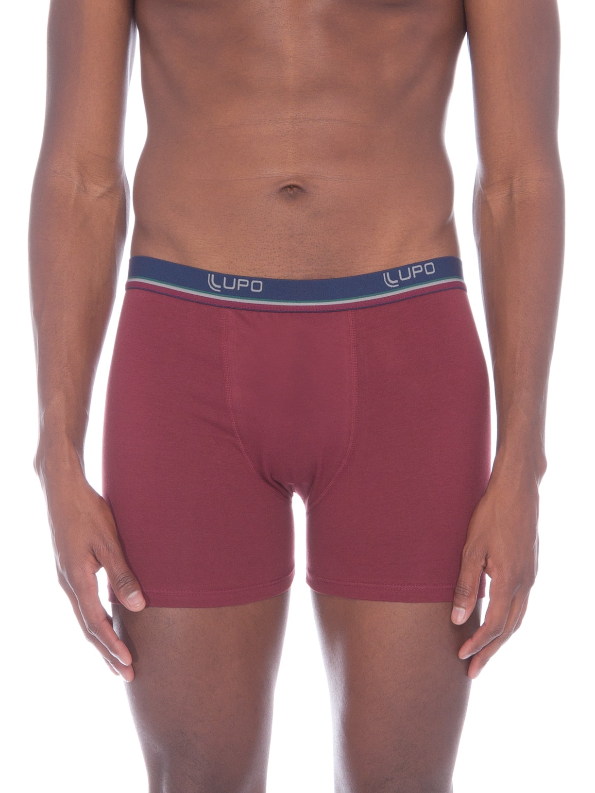Cueca Am Boxer Vermelho Lupo