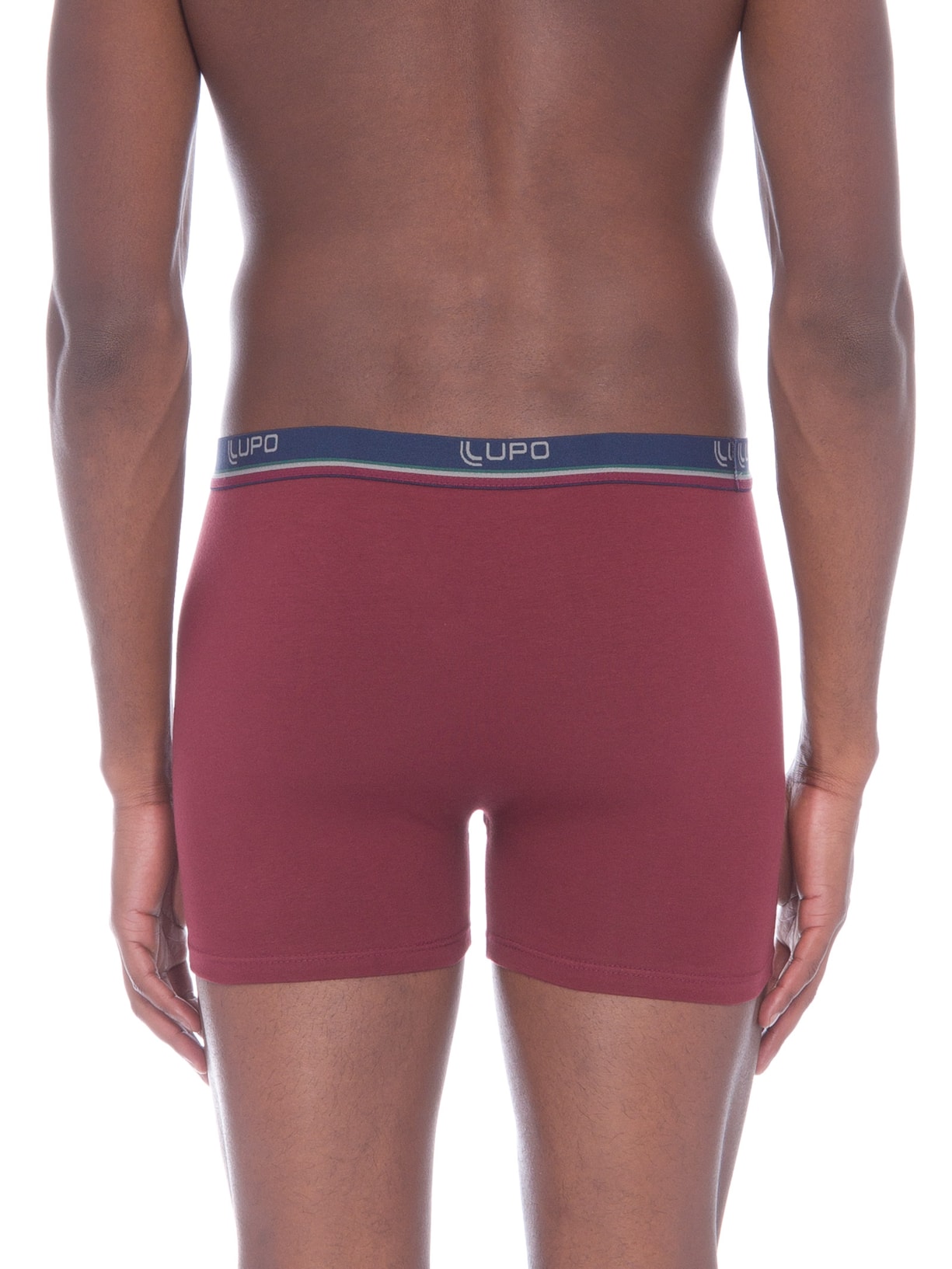 Cueca Am Boxer Vermelho Lupo