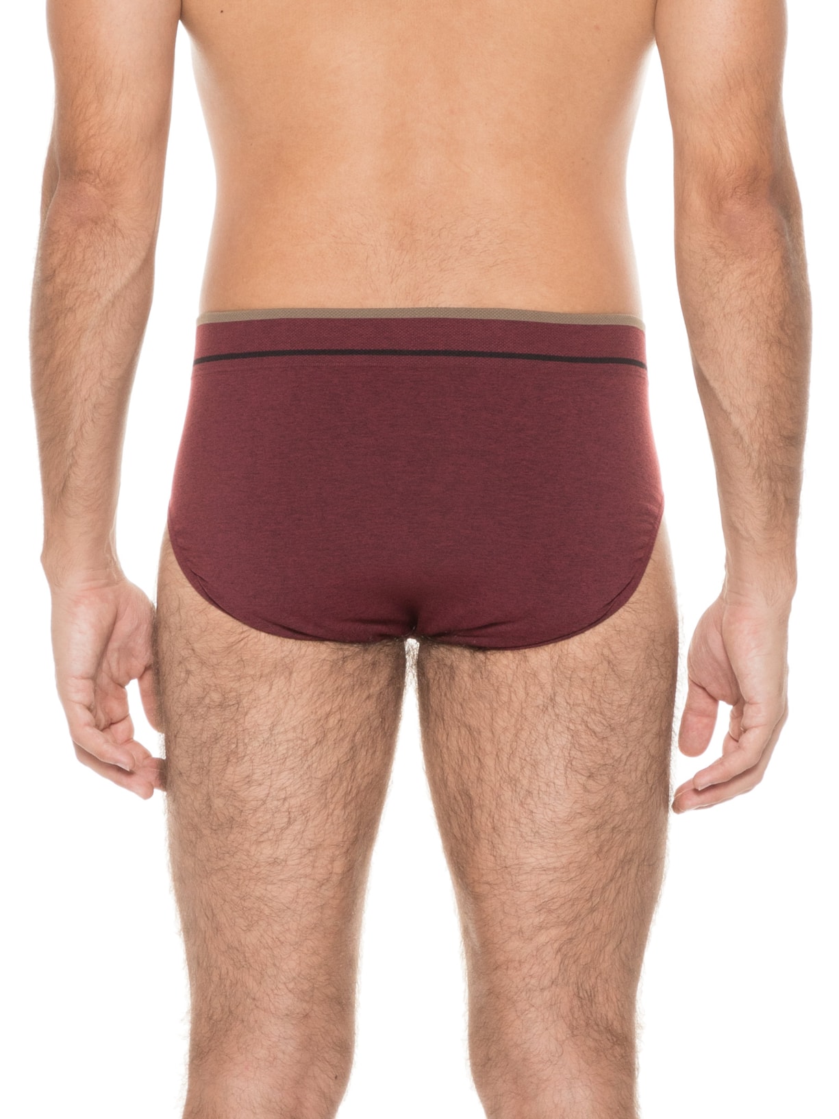 Cueca Am Slip Vinho Lupo