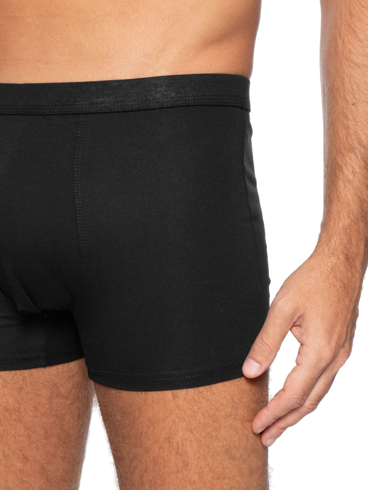 Cueca Box Algodão Preto Basiq Men