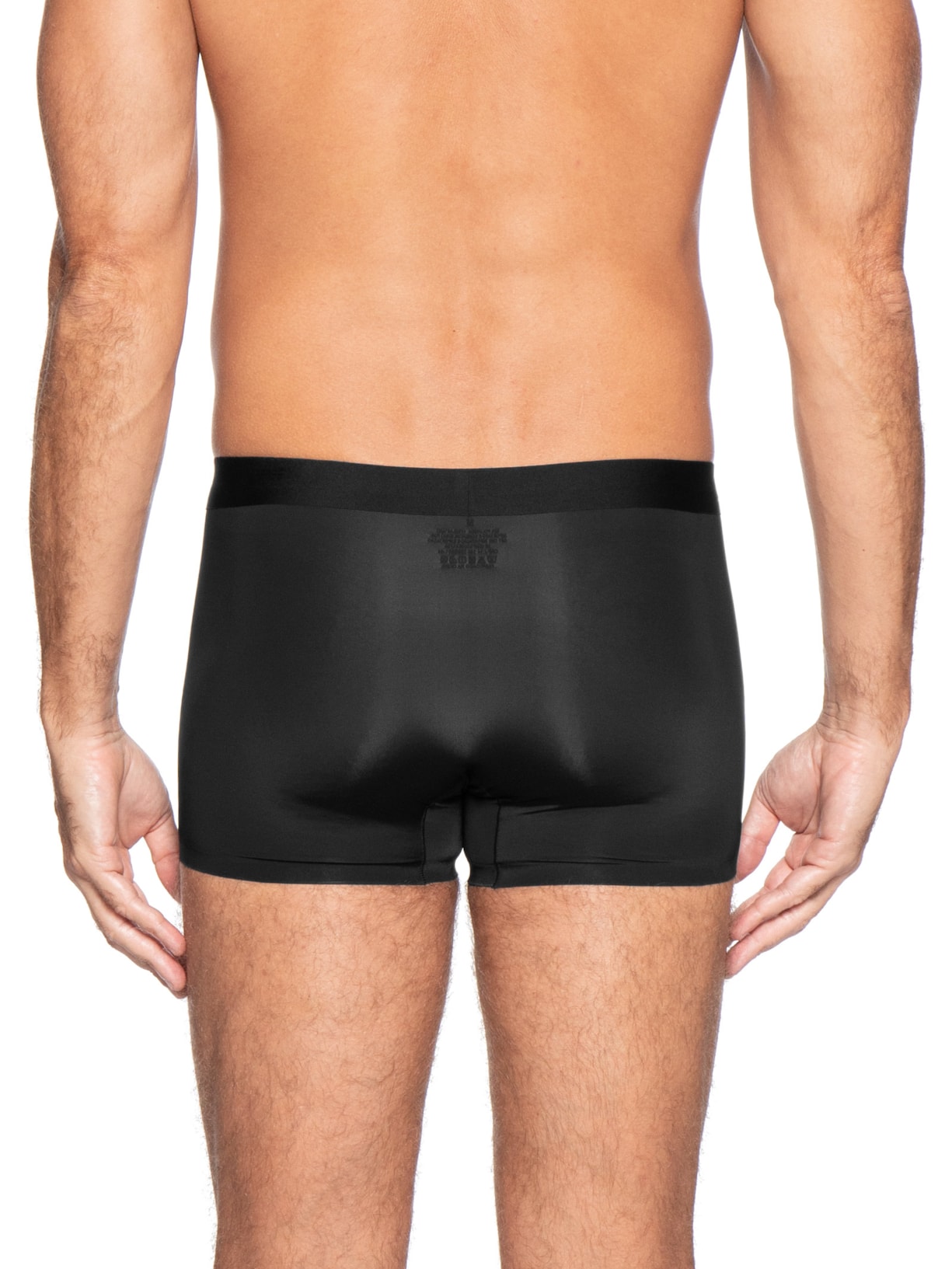 Cueca Box Sem Costura Poliamida Preto Basiq Men
