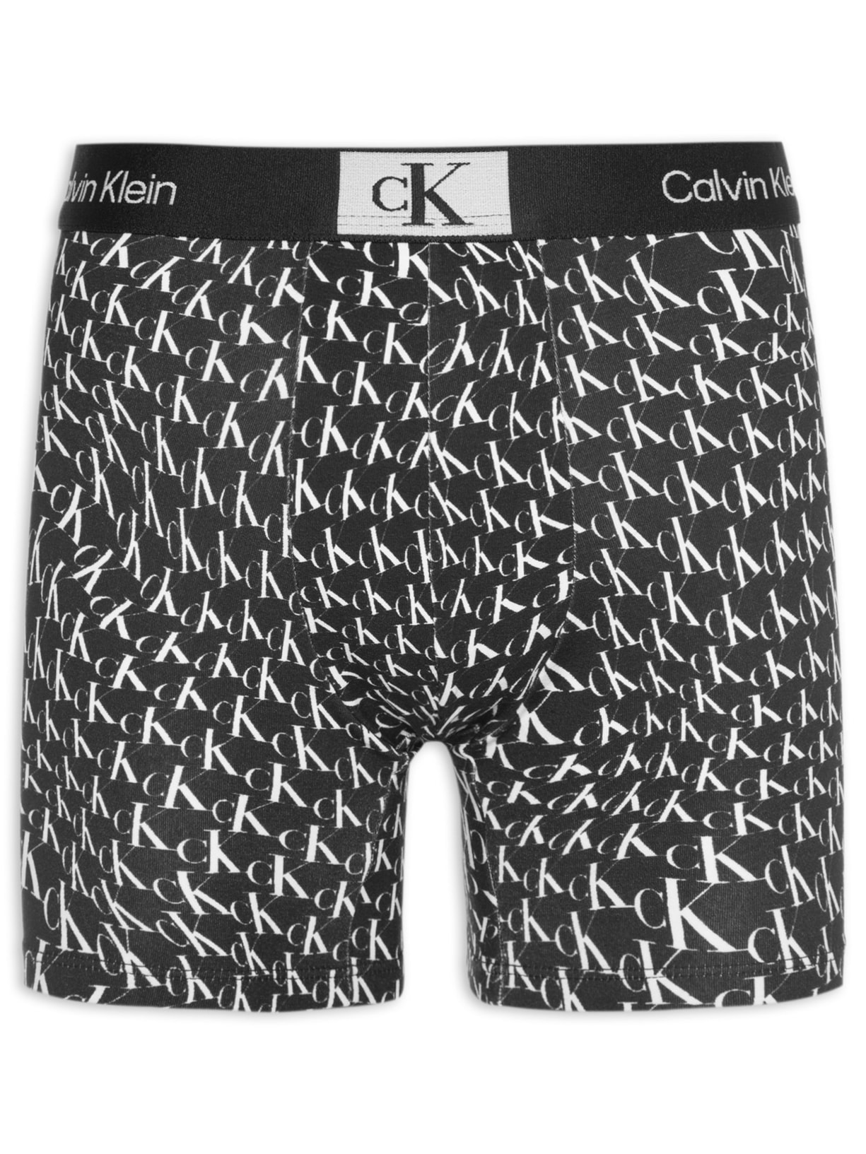 Cueca Boxer 1996 Print Warped - Preto