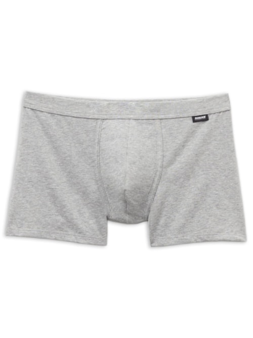 Cueca Boxer "a Indestrutível" Em Algodão Supima - Cinza