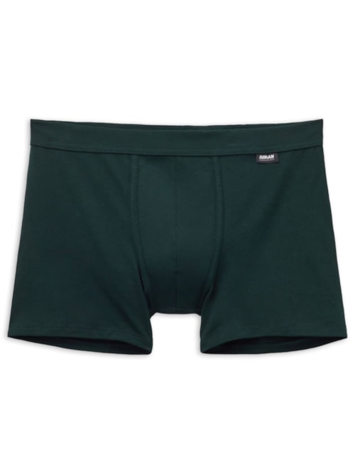 Cueca Boxer "a Indestrutível" Em Algodão Supima - Verde