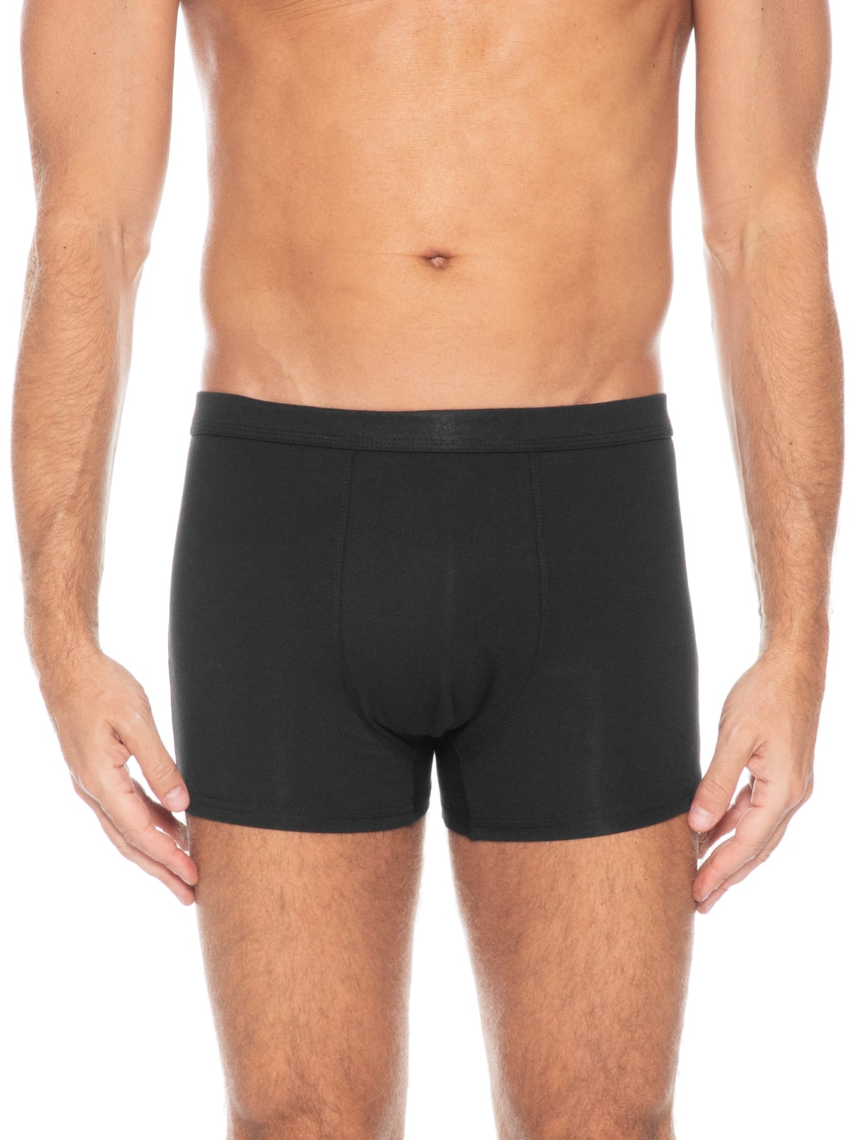 Cueca Boxer Algodão Preto Basiq Men