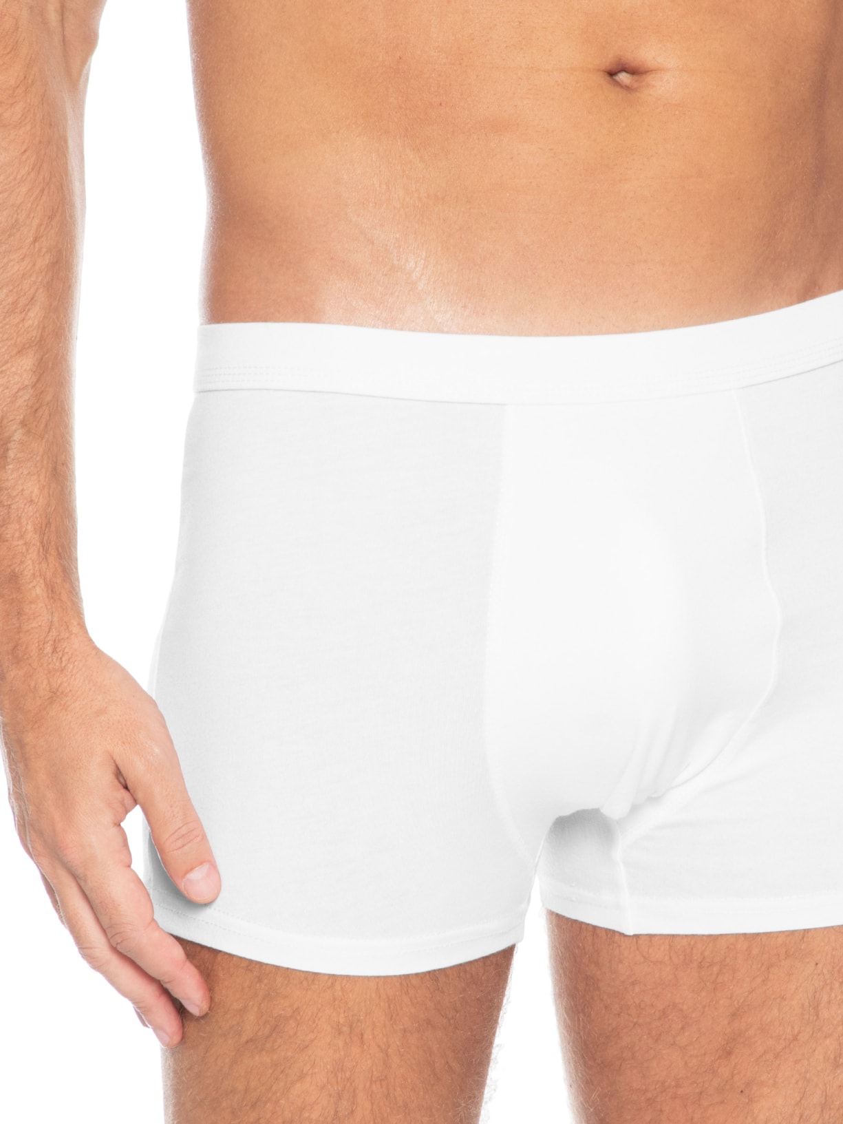 Cueca Boxer Algodão Preto Basiq Men