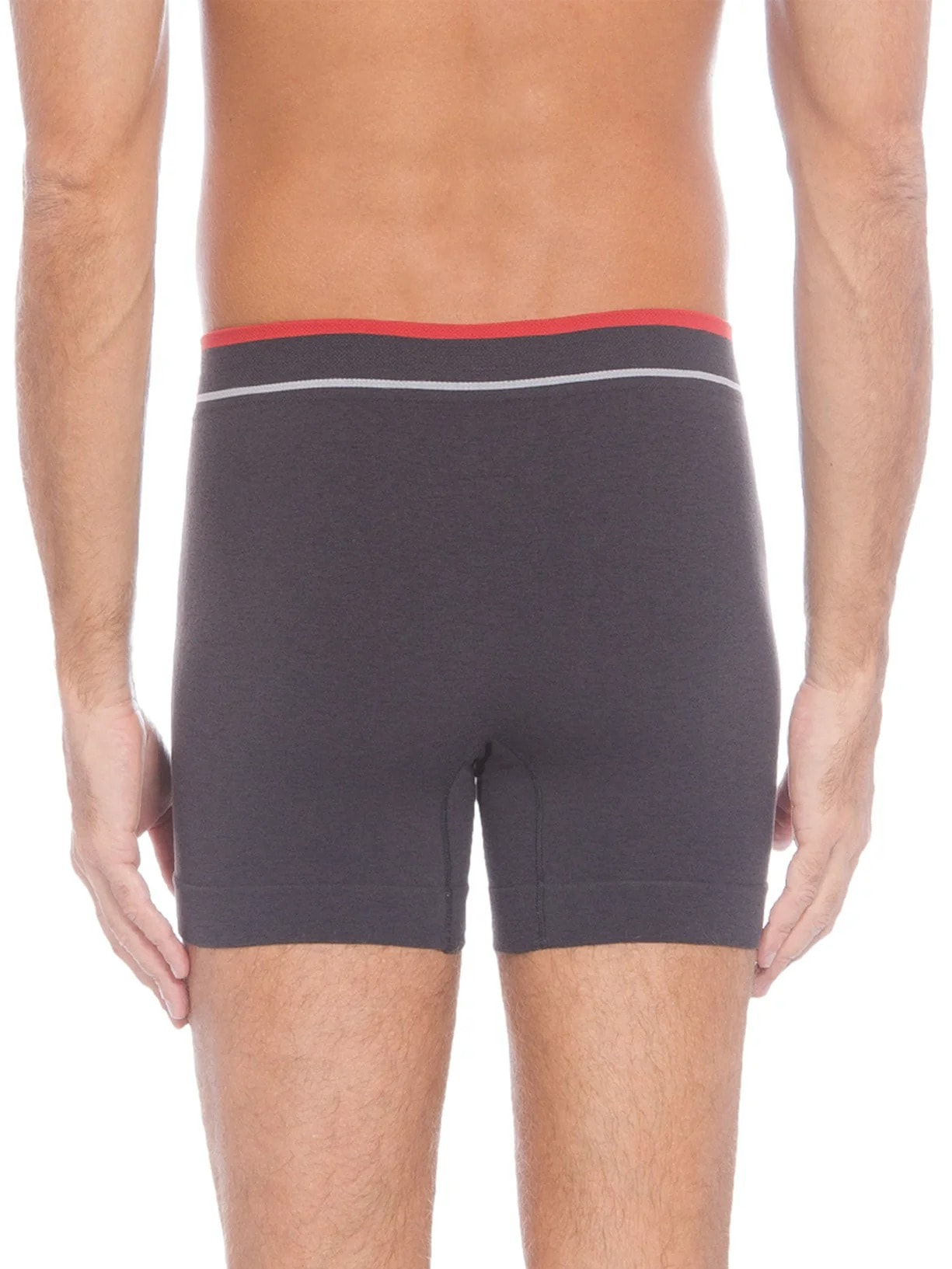 Cueca Boxer Cinza Lupo