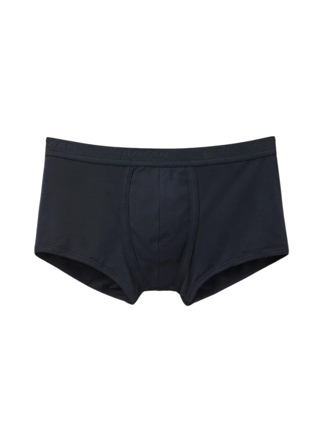 Cueca Boxer Com Logotipo Em Algodão Supima - Azul