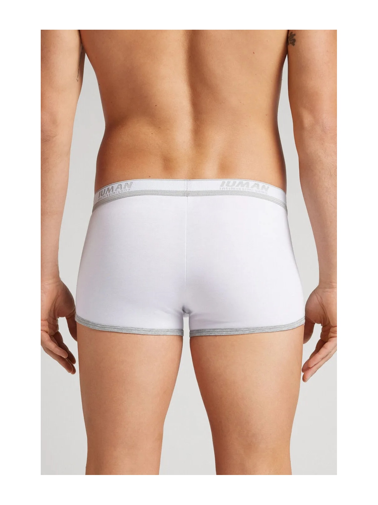 Cueca Boxer Com Logotipo Em Algodão Supima Branco Intimissimi