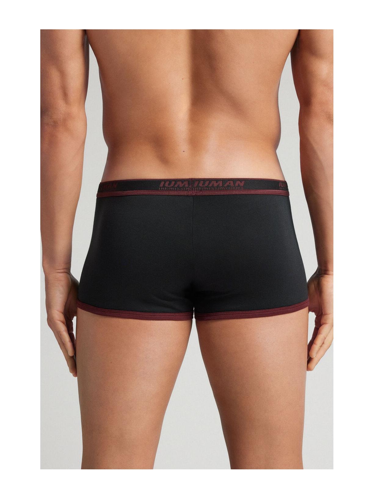 Cueca Boxer Com Logotipo Em Algodão Supima Preto Intimissimi