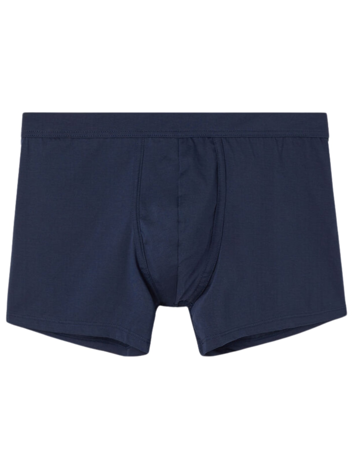 Cueca Boxer Em Algodão Premium - Azul