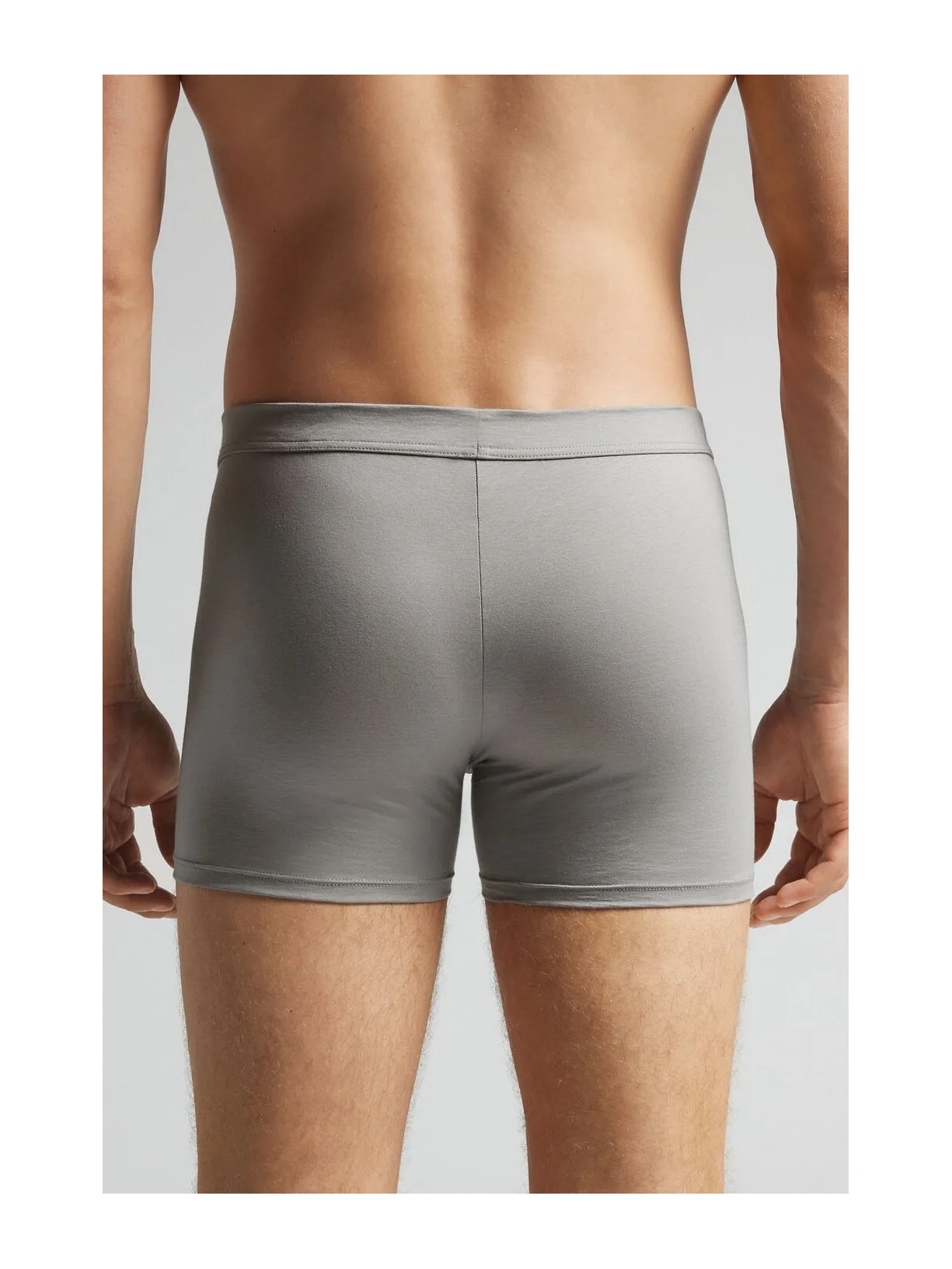 Cueca Boxer Em Algodão Premium Cinza Intimissimi