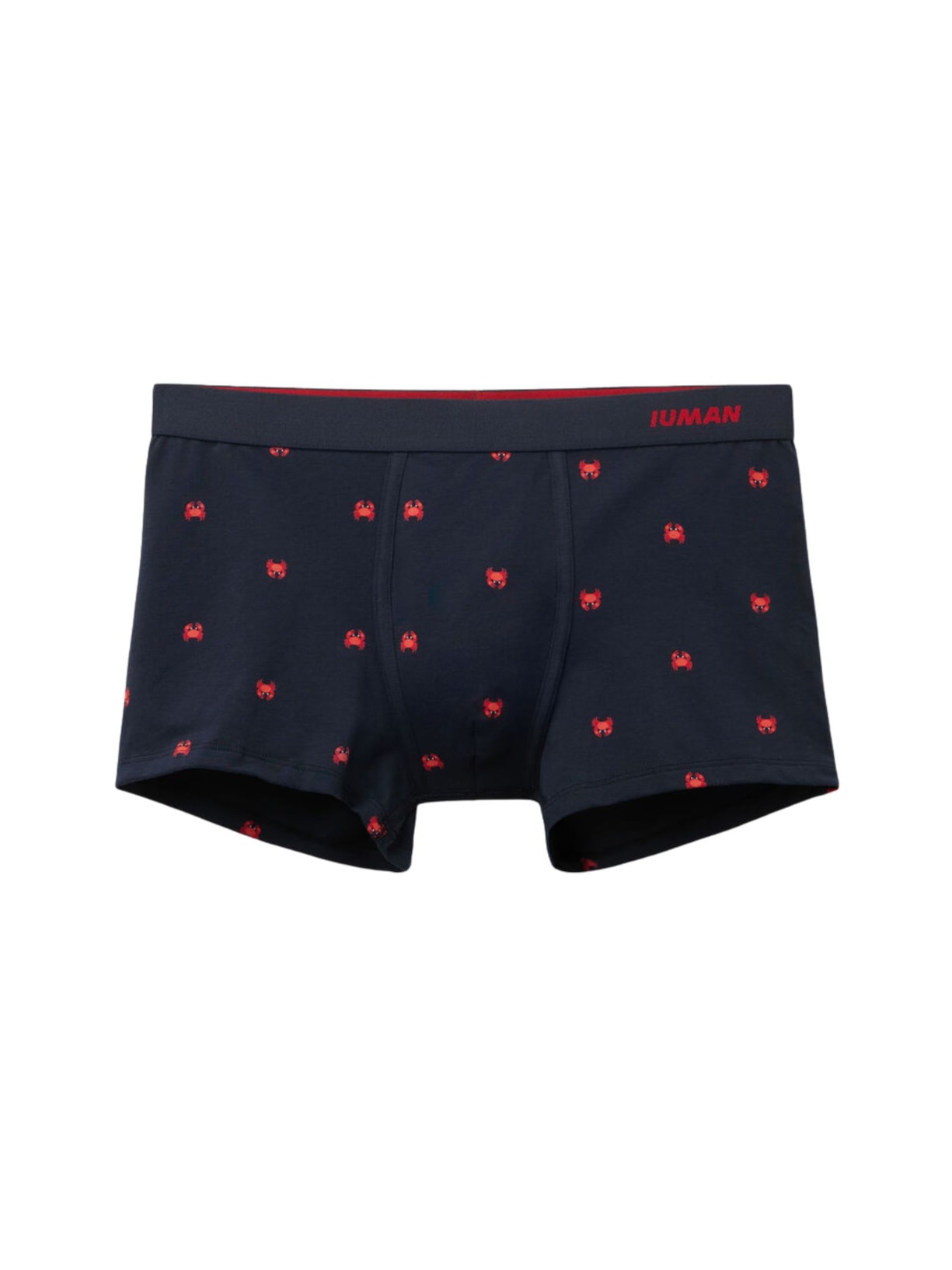 Cueca Boxer Em Algodão Superior Estampado Caranguejo Azul Intimissimi