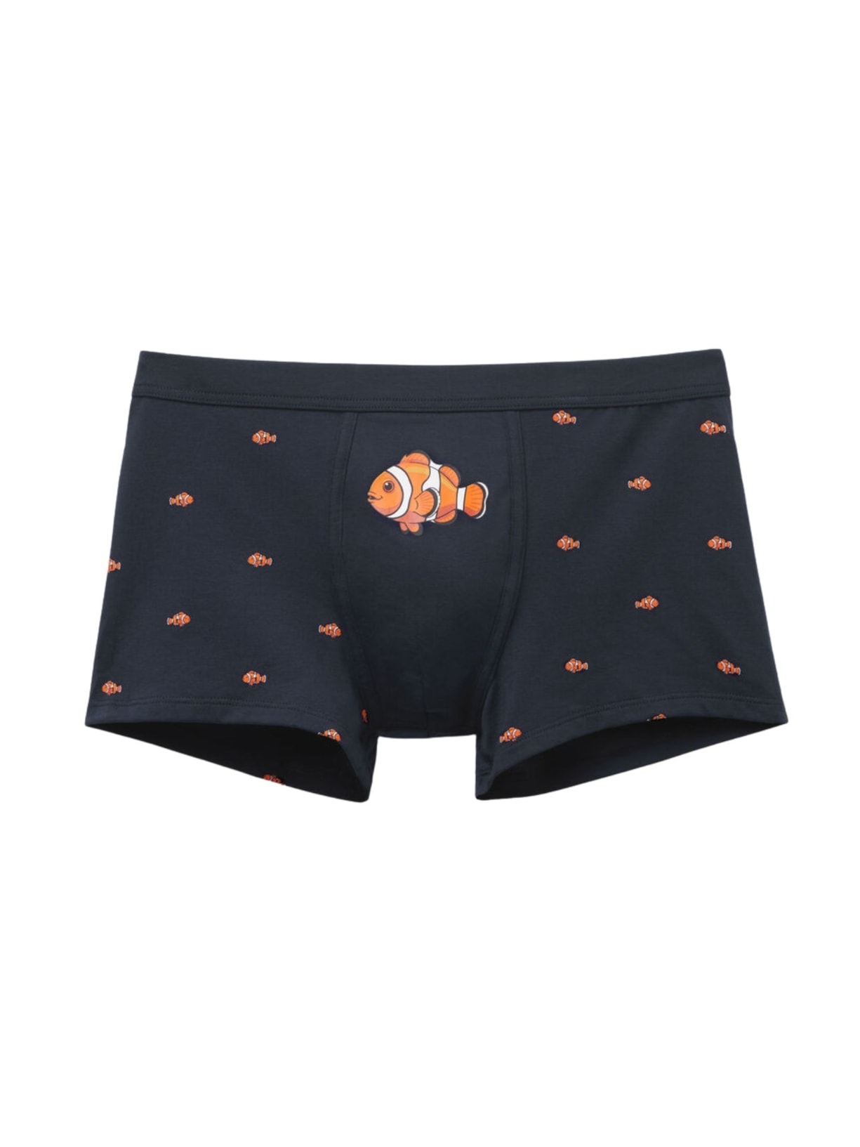 Cueca Boxer Em Algodão Superior Estampado Peixe-Palhaço Azul Intimissimi