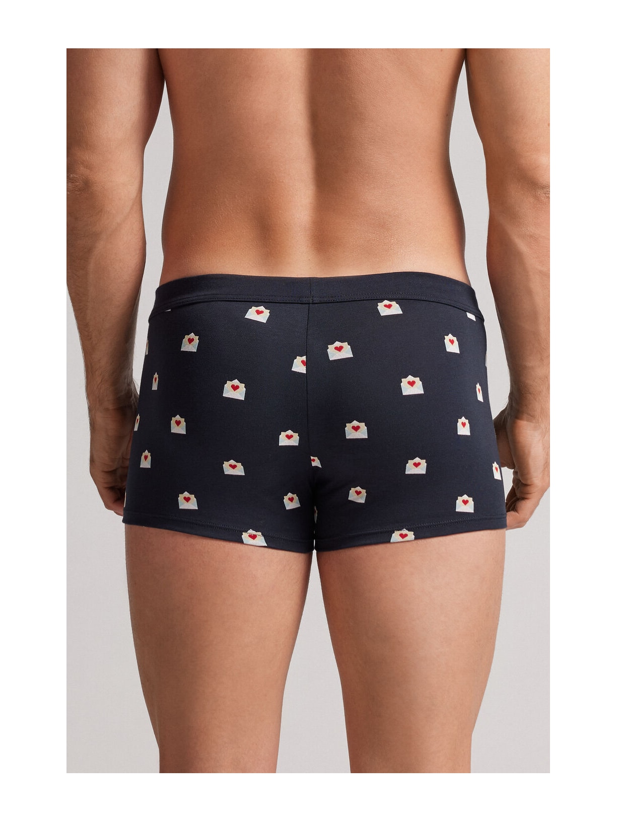 Cueca Boxer Em Algodão Supima Com Coala De Pelúcia Azul Intimissimi