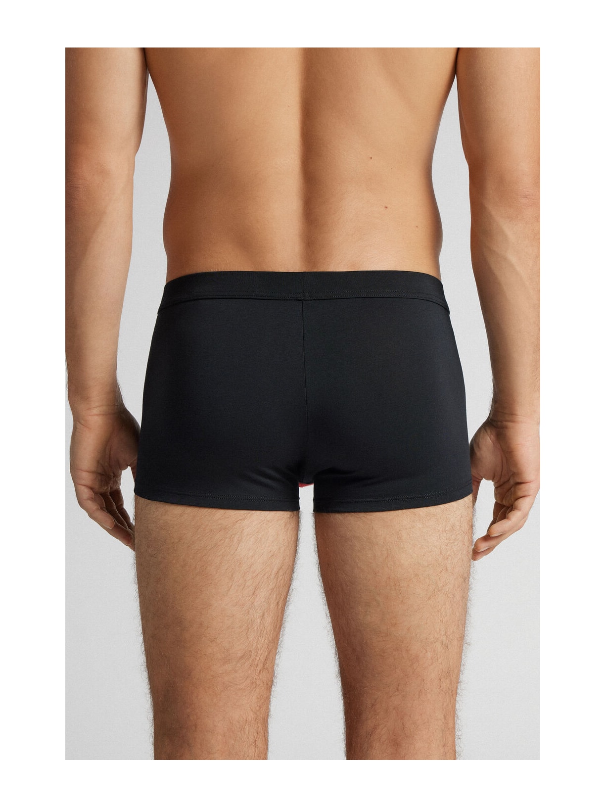 Cueca Boxer Em Algodão Supima Com Estampa Open Carefully Preto Intimissimi
