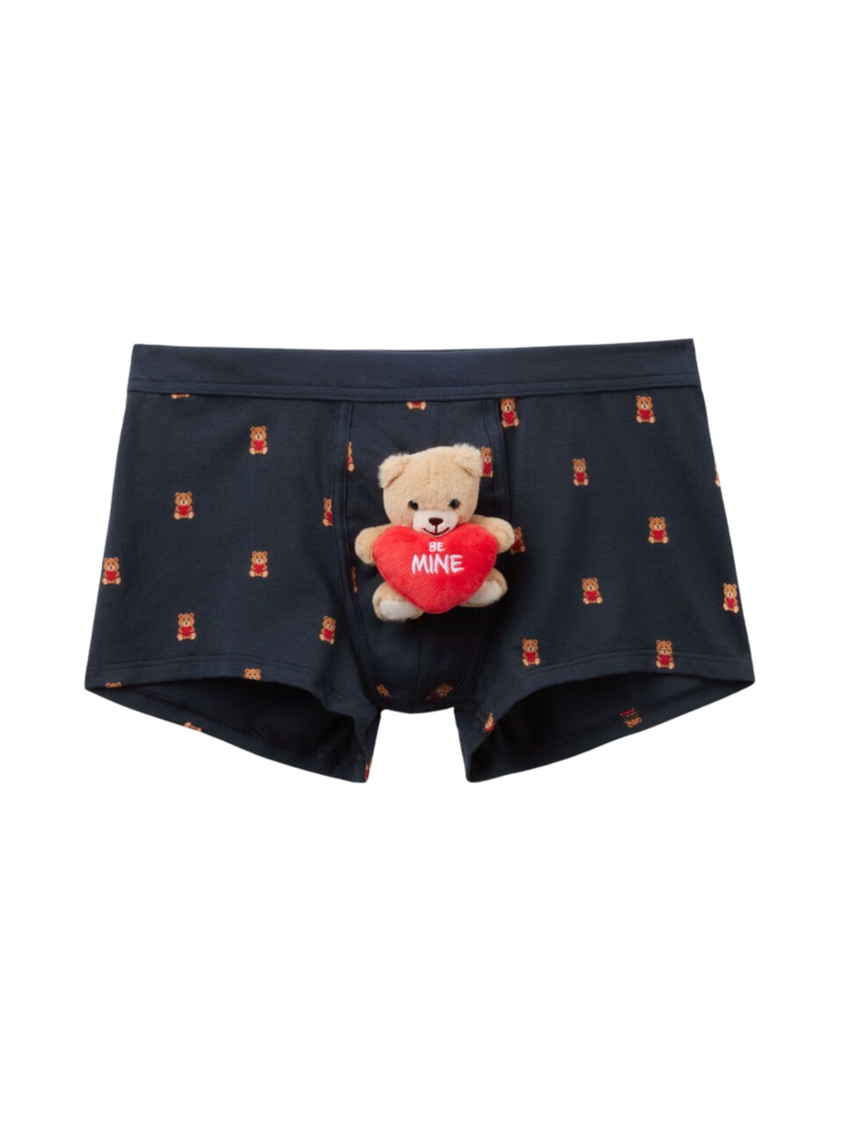 Cueca Boxer Em Algodão Supima Com Pelucía Be Mine Azul Intimissimi