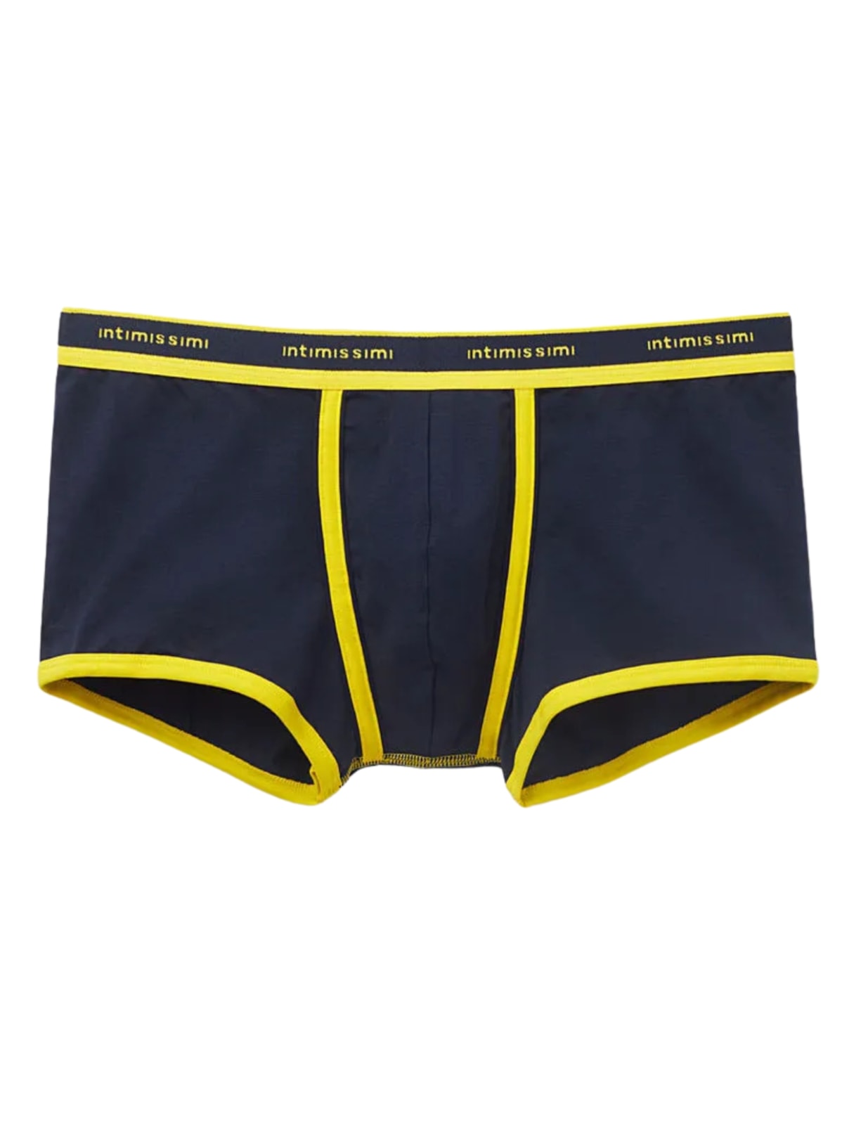 Cueca Boxer Em Algodão Supima Elástico - Azul