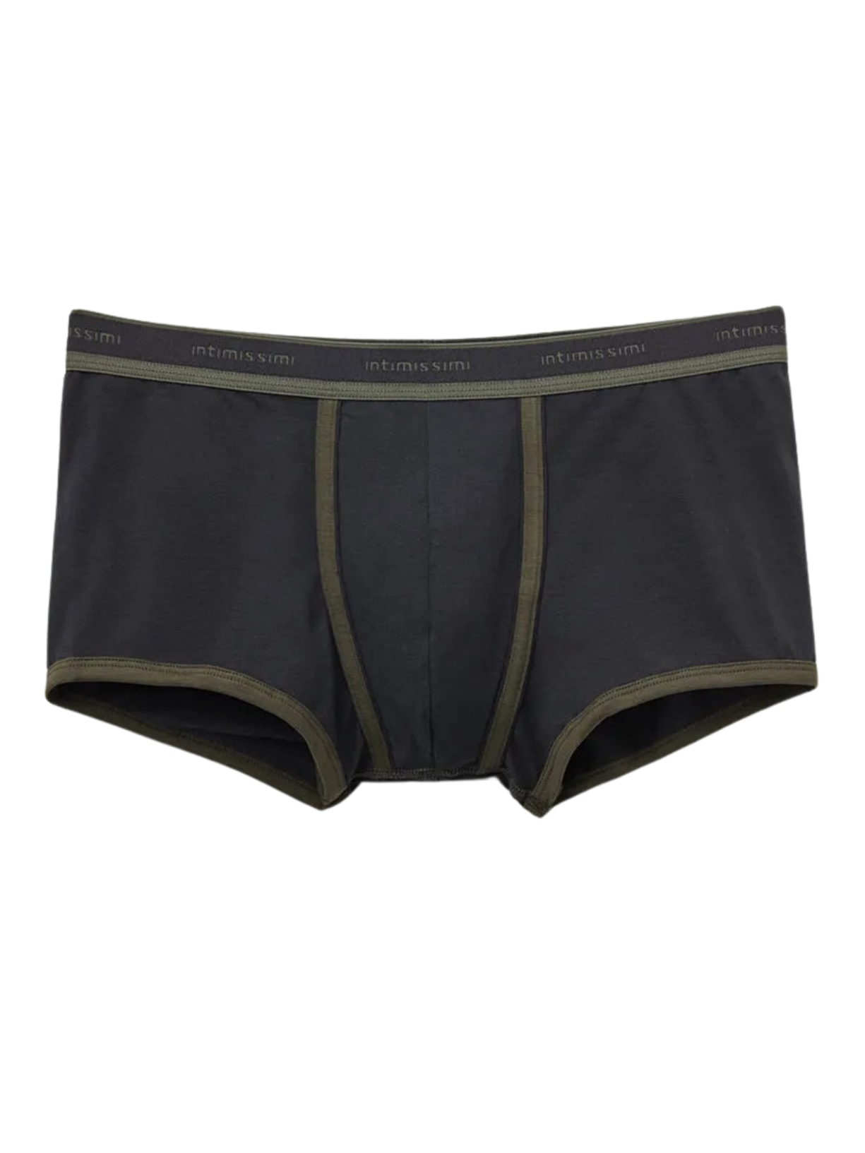 Cueca Boxer Em Algodão Supima Elástico - Verde