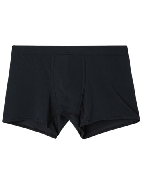 Cueca Boxer Em Algodão Supima Natural Fresh - Azul