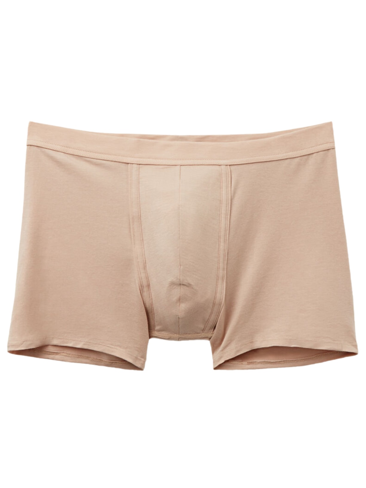 Cueca Boxer Em Algodão Supima Natural Fresh - Bege