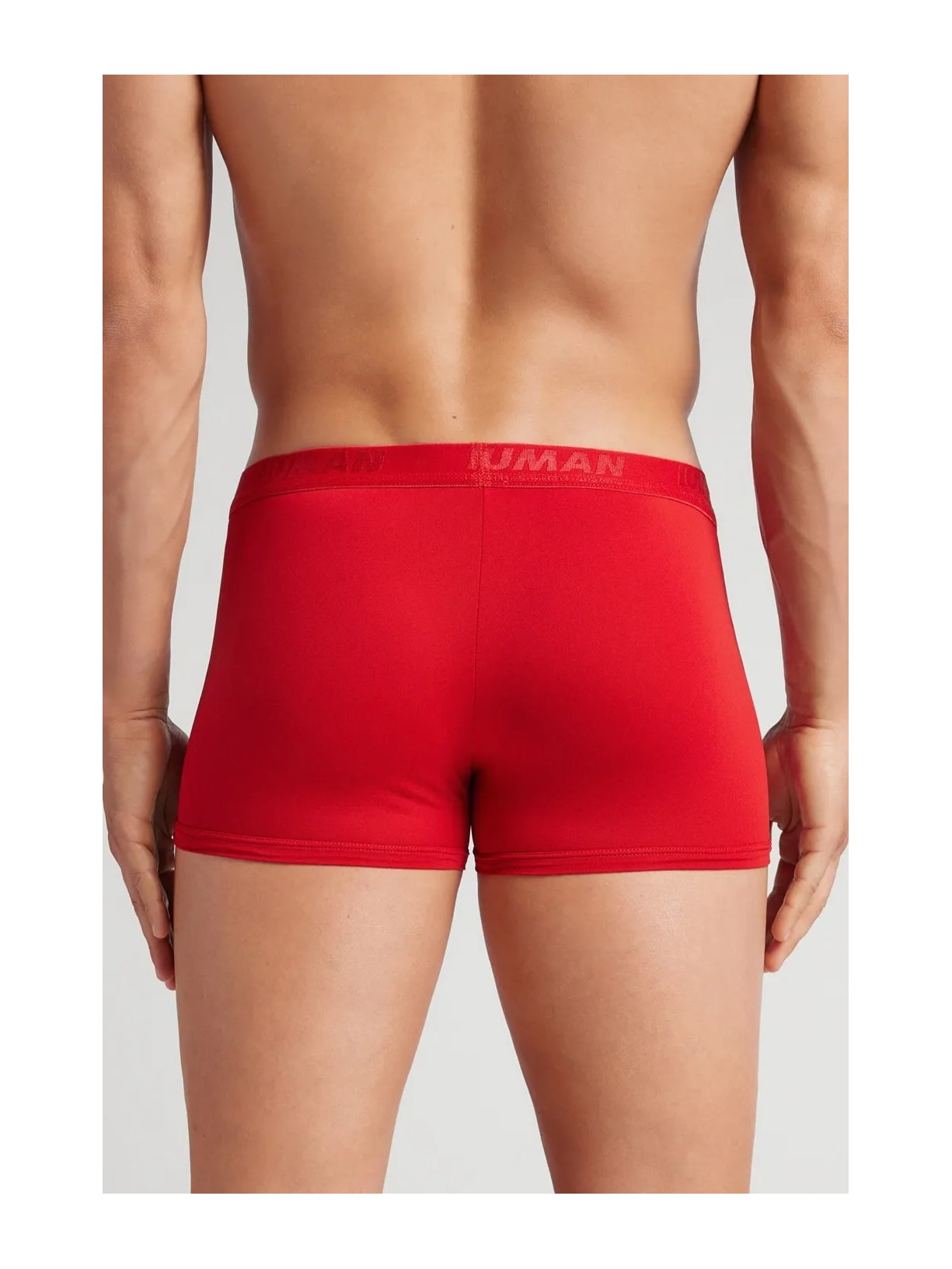 Cueca Boxer Em Microfibra Com Logótipo Vermelho Intimissimi