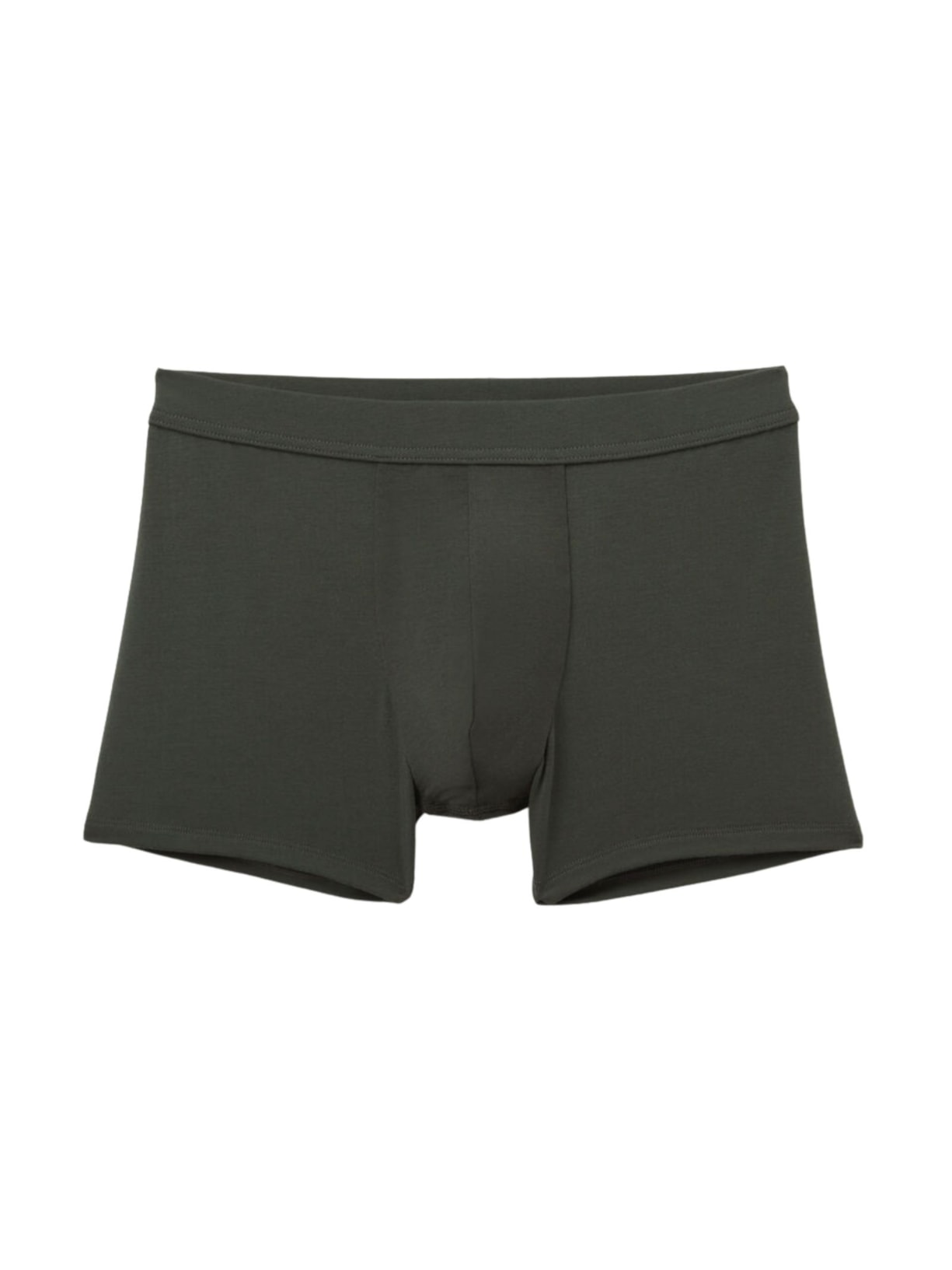 Cueca Boxer Em Modal e Seda Verde Intimissimi