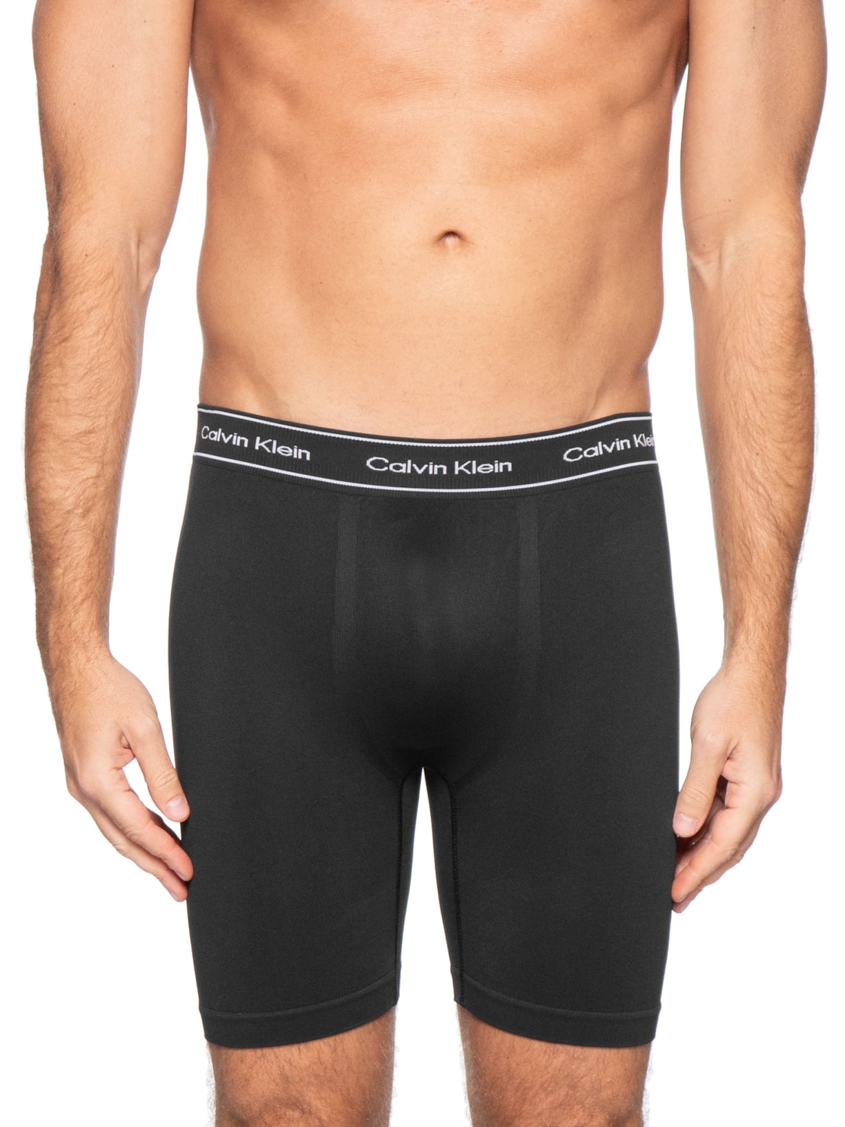 Cueca Boxer Heritage Seamless Preto Calvin Klein Underwear