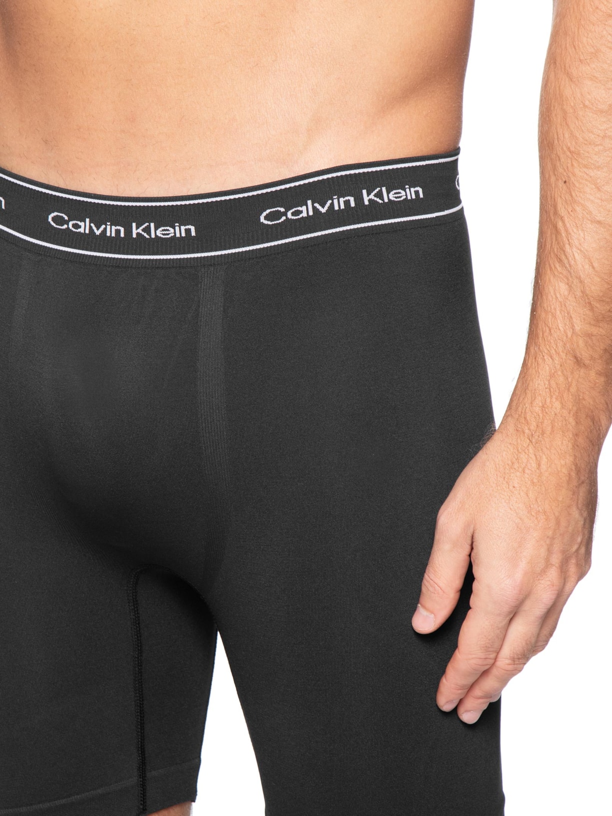 Cueca Boxer Heritage Seamless Preto Calvin Klein Underwear