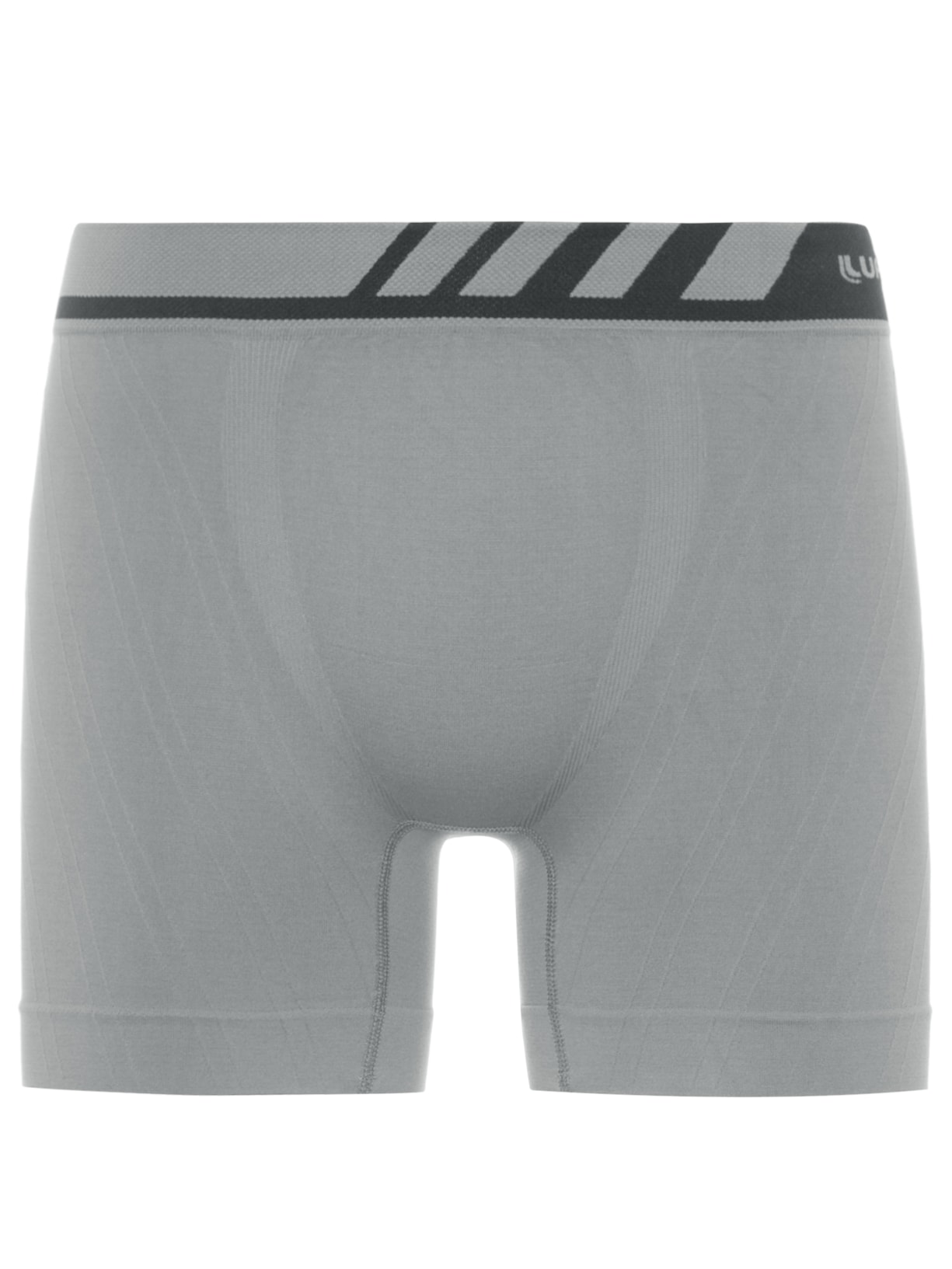 Cueca Boxer Microfibra - Cinza