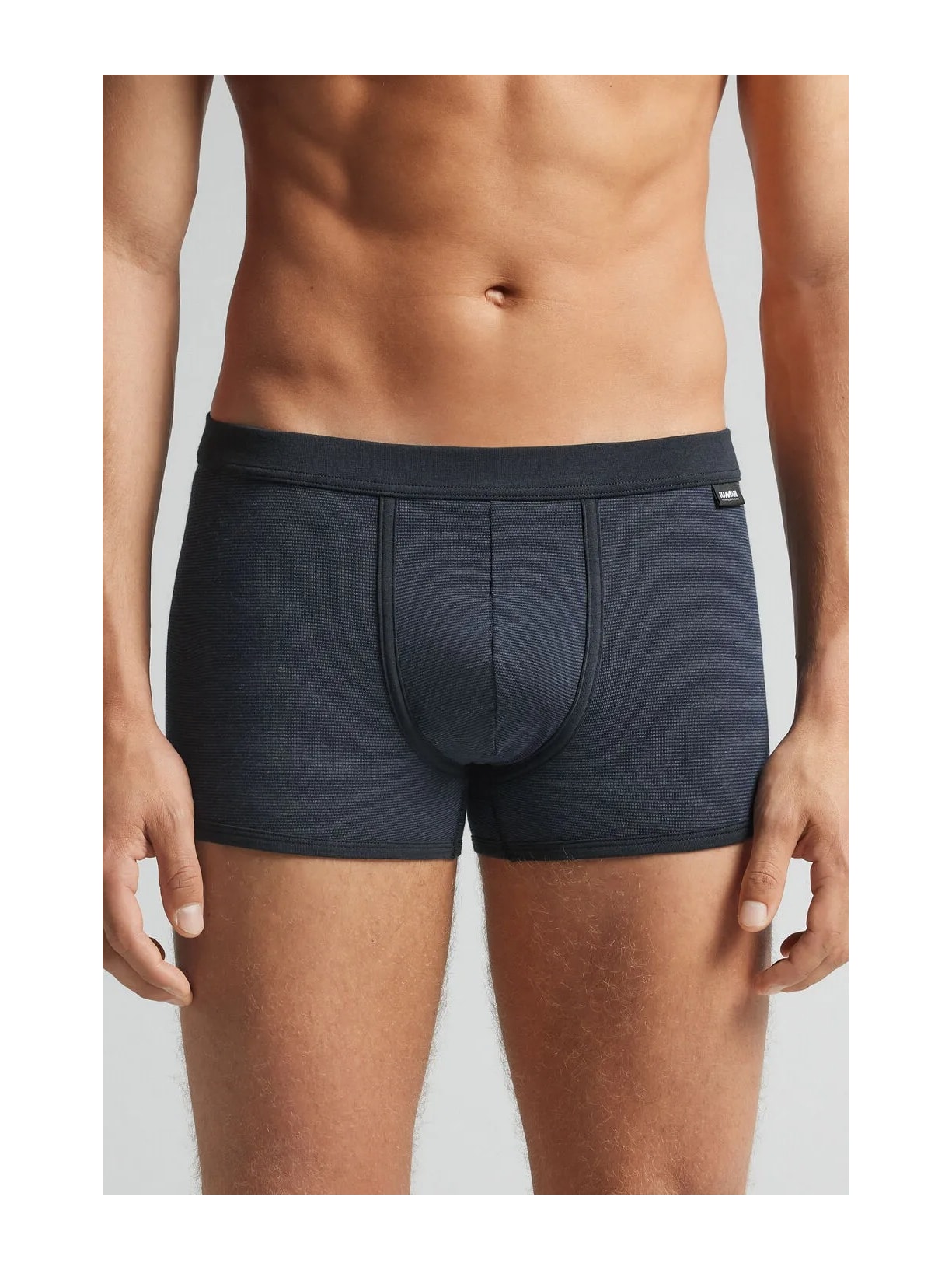 Cueca Boxer Mil Listras Em Algodão Supima Azul Intimissimi