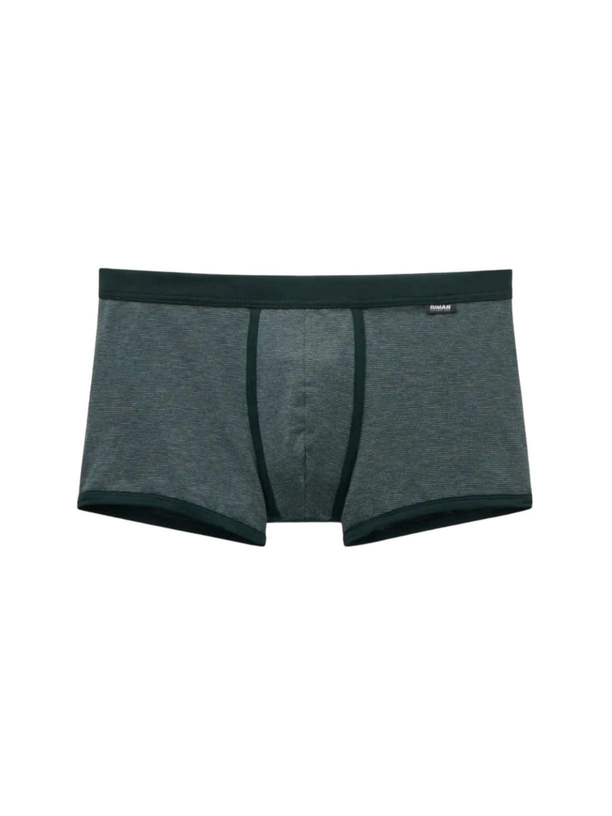 Cueca Boxer Mil Listras Em Algodão Supima - Verde